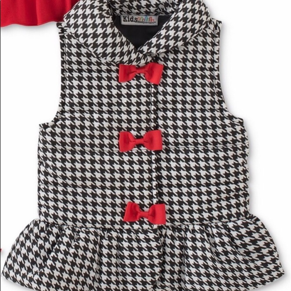 Kids Headquarters Houndstooth Vest
